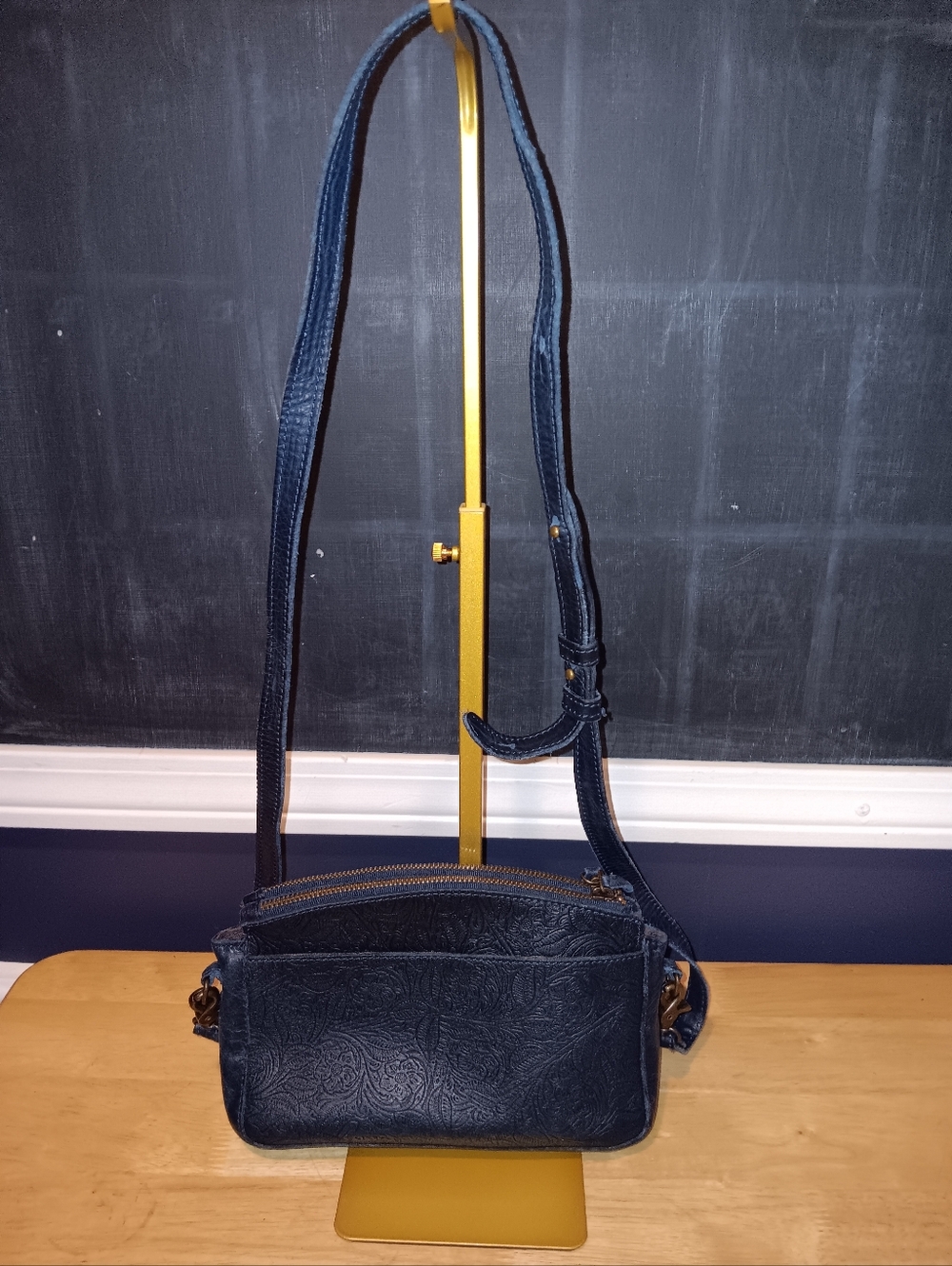 Mission Mercantile Leather Crossbody Bag